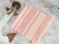 DERIN Somon (св.розовый) полотенце пляжное				80x160